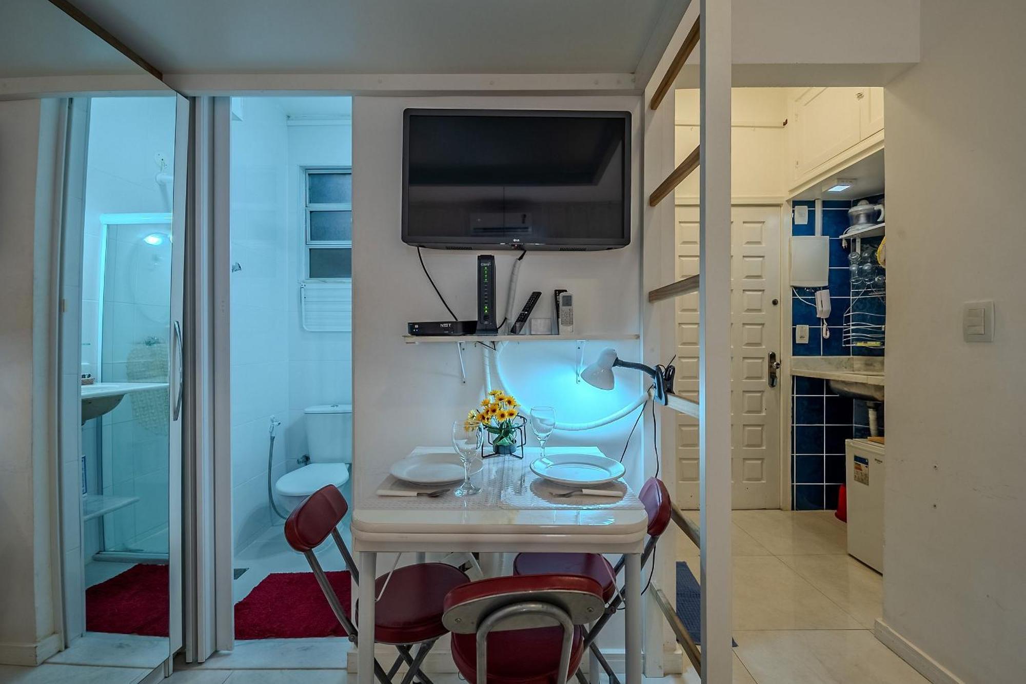 Studio Na Quadra Da Praia De Copacabana Río de Janeiro Exterior foto
