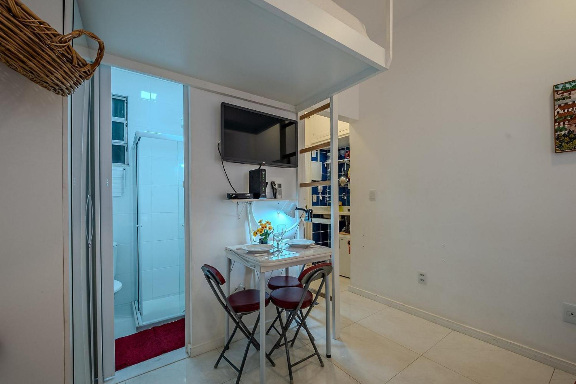 Studio Na Quadra Da Praia De Copacabana Río de Janeiro Exterior foto